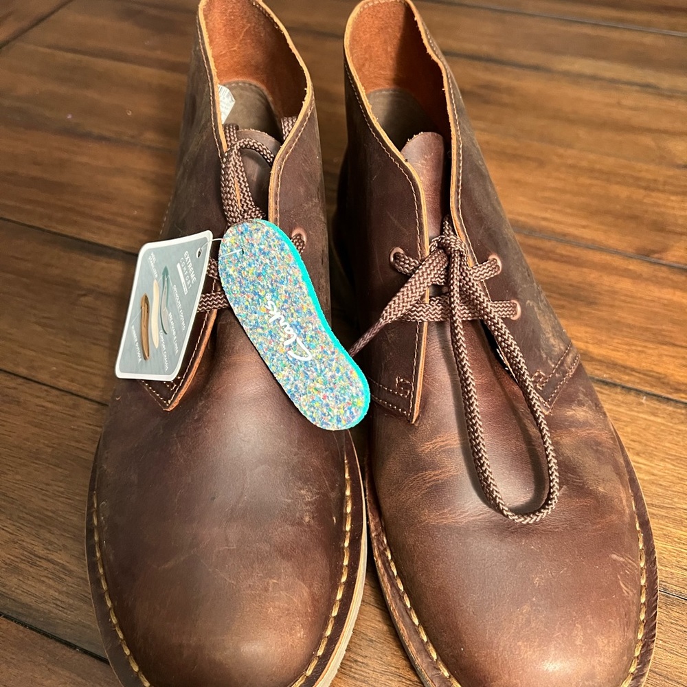 Men’s Clark Bushacre 3 Chukka leather boots